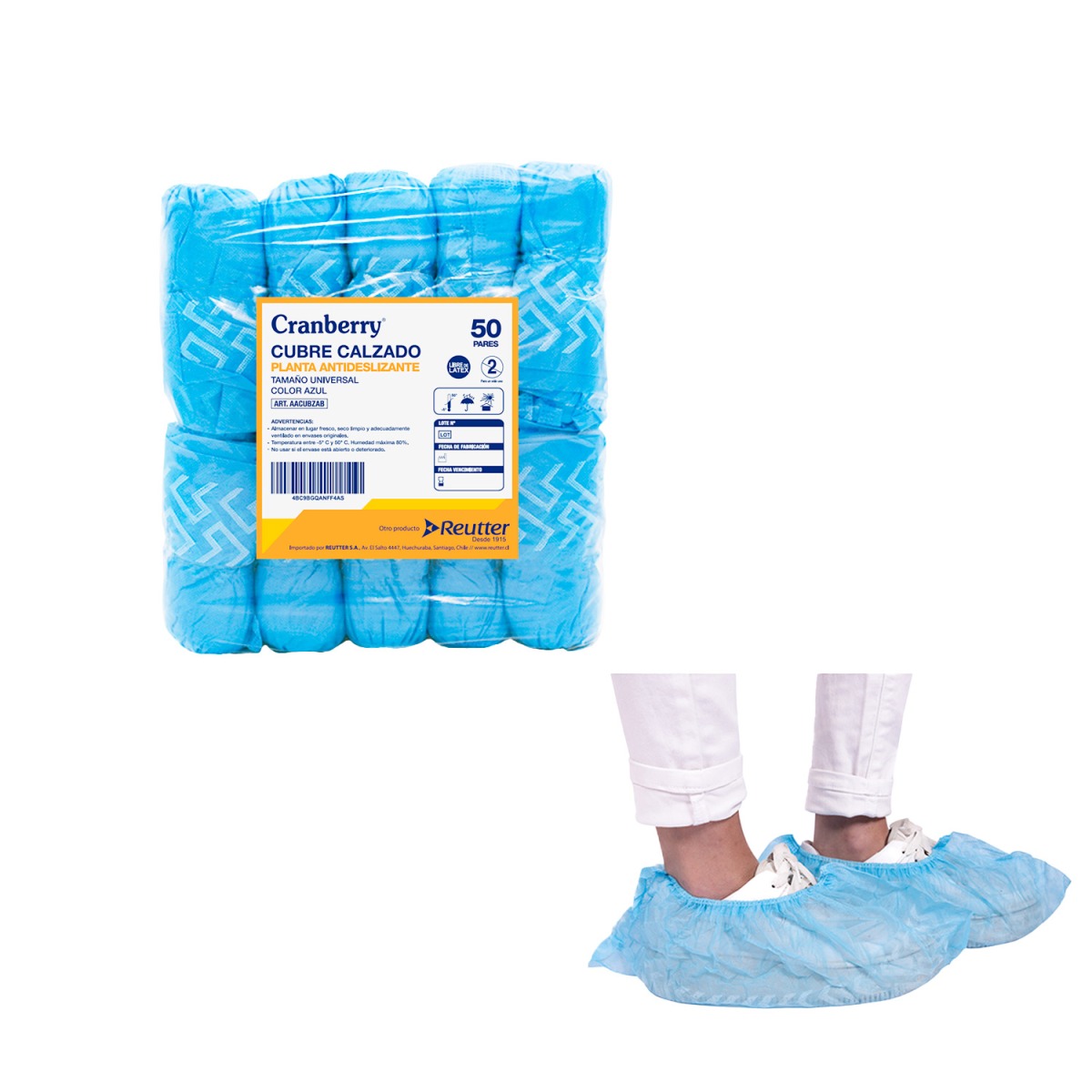 CUBRE CALZADOS 50 PARES CUBRE CALZADOS 50 PARES - Imagen 1