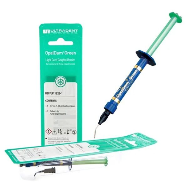 Opaldam Green 1 jeringa de 1,2 cc + punta (ULTRADENT)