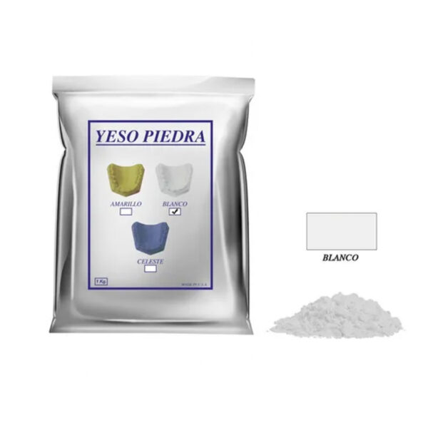YESO PIEDRA BLANCO BOLSA DE UN KILO